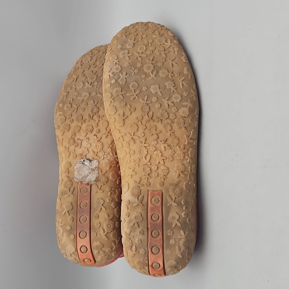 Spring Step Women's Streetwise Mary Jane SZ 39 M 8.5 Coral Orange Leather Shoes - Picture 14 of 15